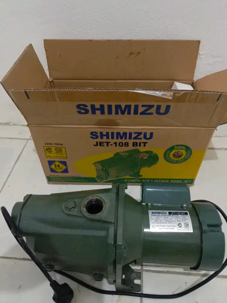 Pompa air semi jet pump shimizu ps 108 bit