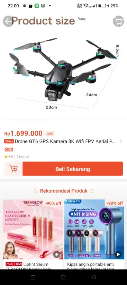 Drone GT6 second