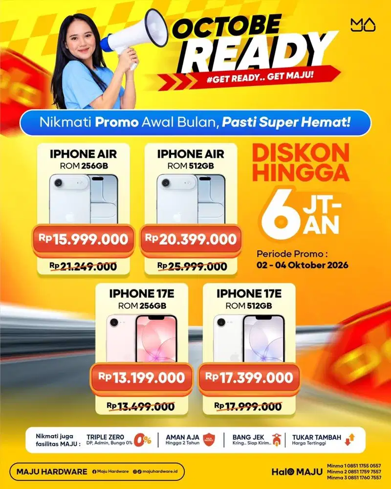 PROMO IPHONE Cash/Kredit