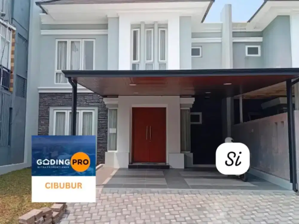 DIJUAL RUMAH CANTIK SIAP HUNI DI KOTA WISATA CIBUBUR