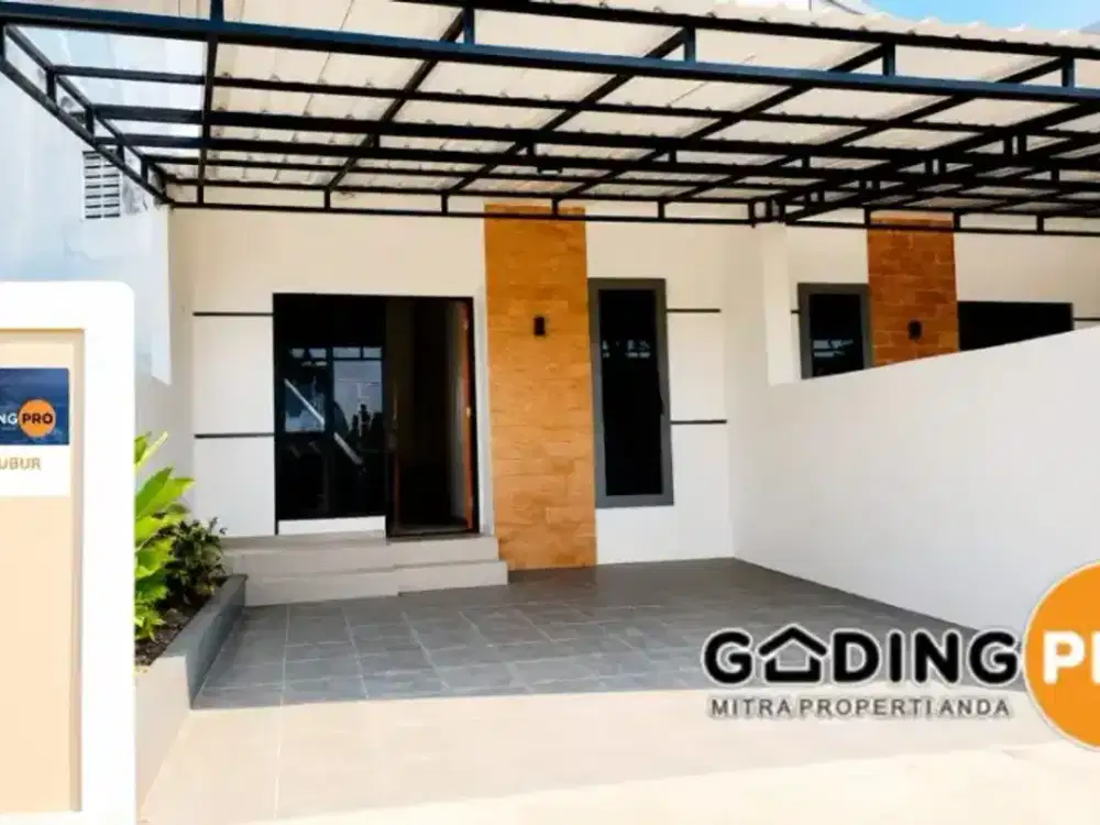 DIJUAL RUMAH BRAND NEW SIAP HUNI DI KEBAYUNAN TAPOS DEPOK,BEBAS BANJIR