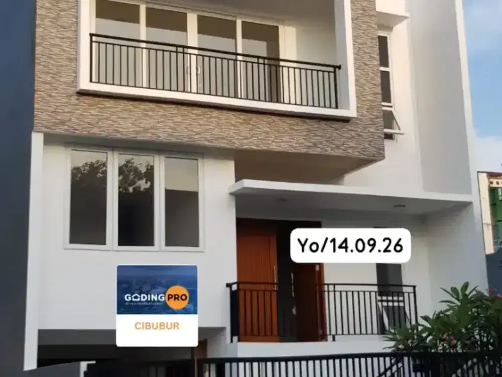 DIJUAL CEPAT RUMAH MINIMALIS MODERN – CITRAGRAN CIBUBUR