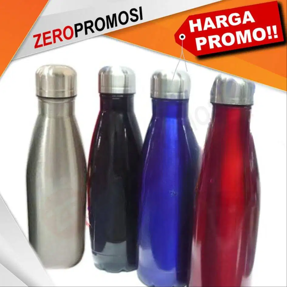 Tumbler Stainless 500ml BT-02 Custom Logo untuk Souvenir Promosi