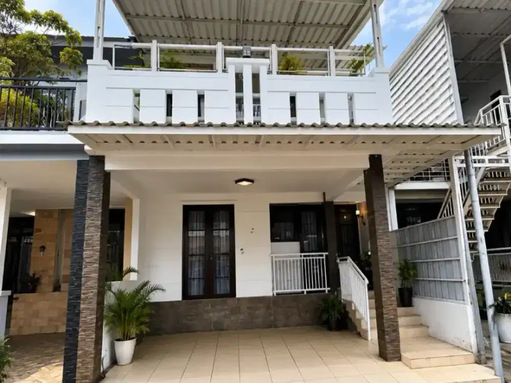 DIJUAL RUMAH SEMI FURNISH SIAP HUNI DI CIBUBUR RESIDENCE