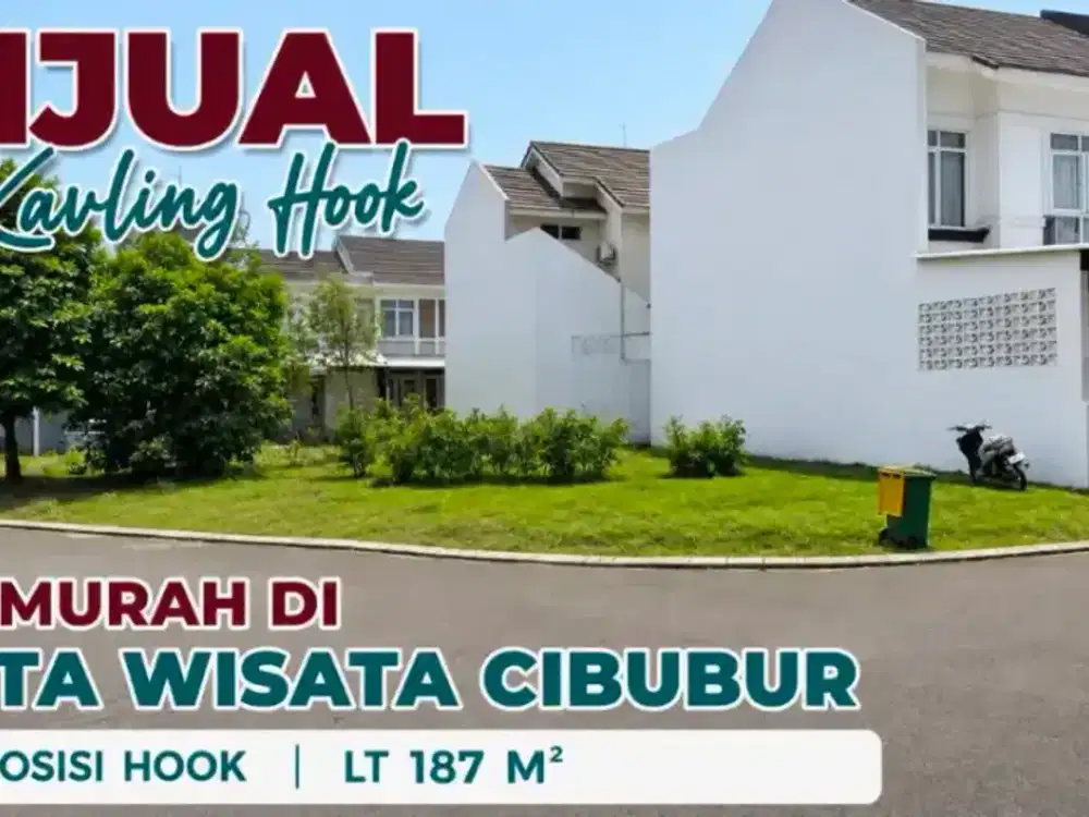 DIJUAL CEPAT KAVLING TERMURAH DI KOTA WISATA CIBUBUR