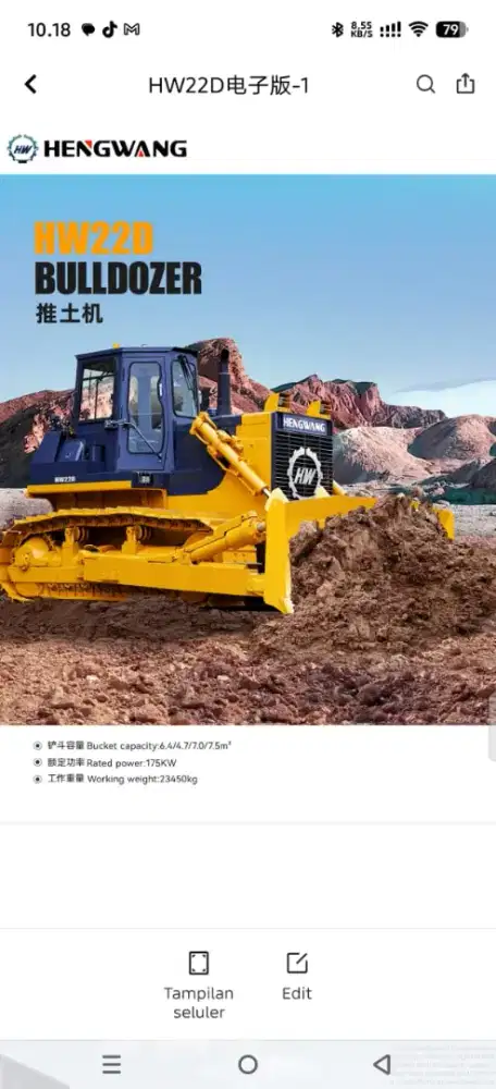 Hengwang excavator