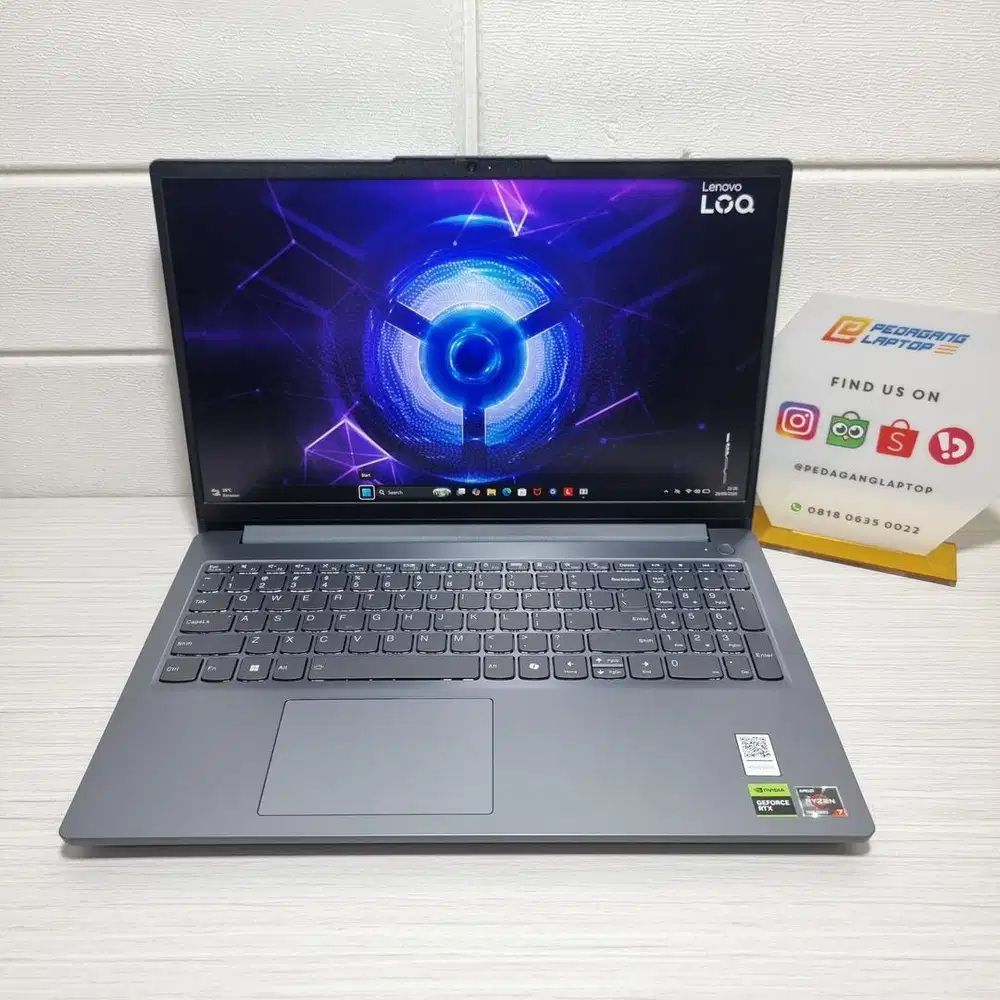 LENOVO LOQ 15ARP10E RYZEN 7-7735HS RAM 16GB SSD 512GB RTX 3050 6GB