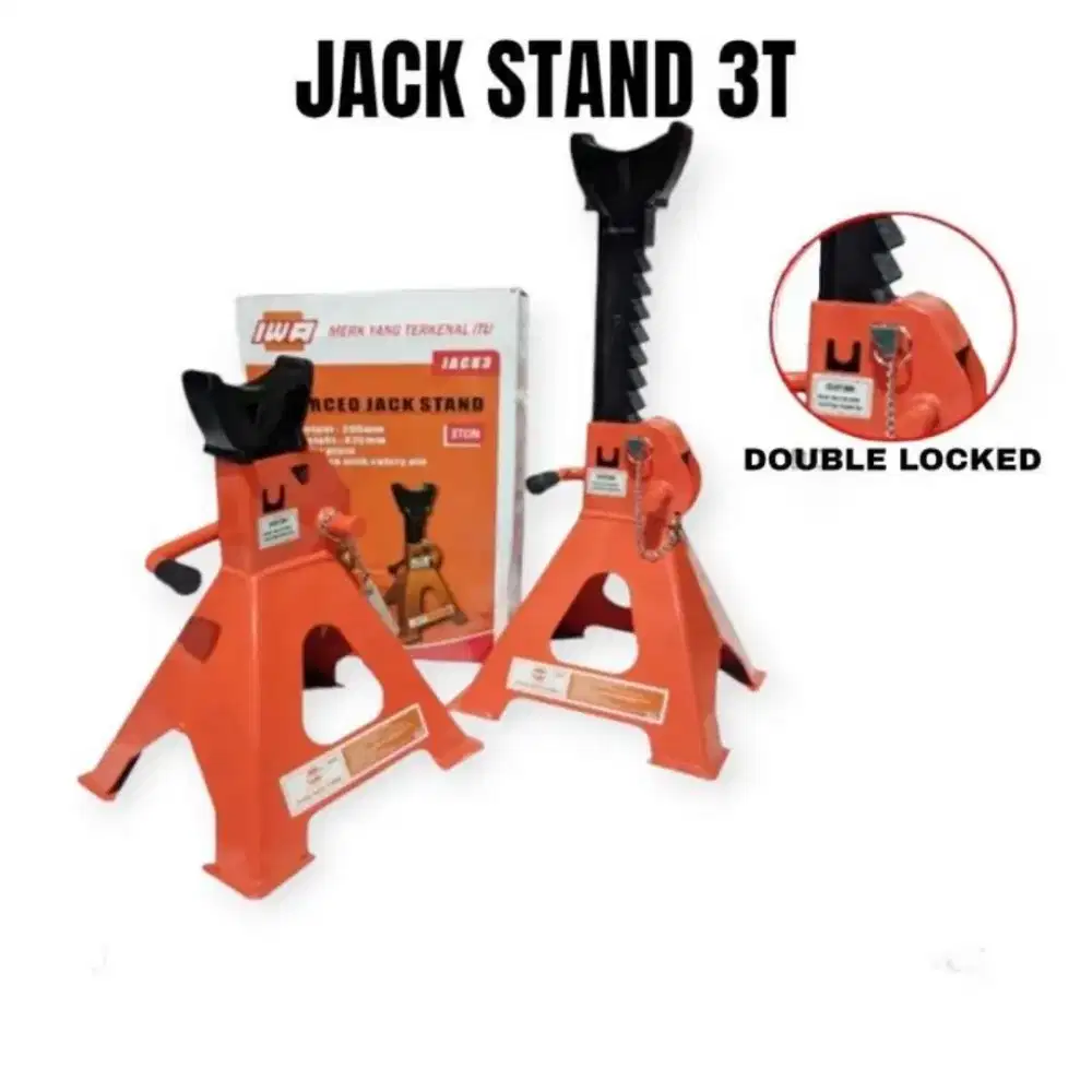 Jack stand mobil 3 ton isi 2 pcs