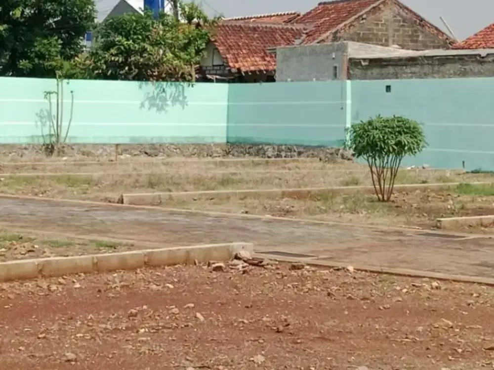 Tanah Kavling Sertifikat Sudah Pecah Perkavling Tinggal Balik Nama lokasi Strategis di Pinggir Jalan Raya Utama Akses 2 Mobil