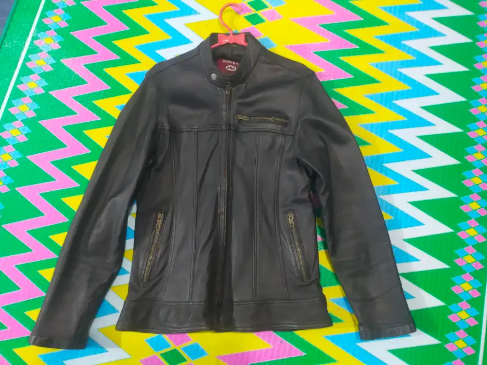 Jual cepat jaket kulit domba.ukuran L wanita