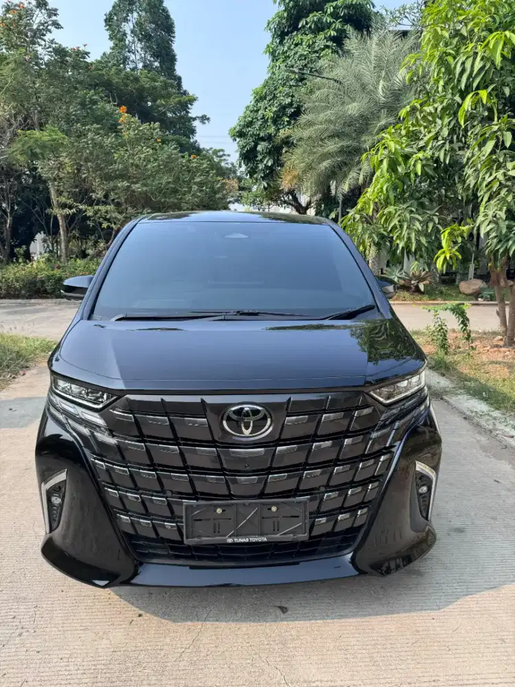 Alphard Hev Hybrid 2024 Hitam