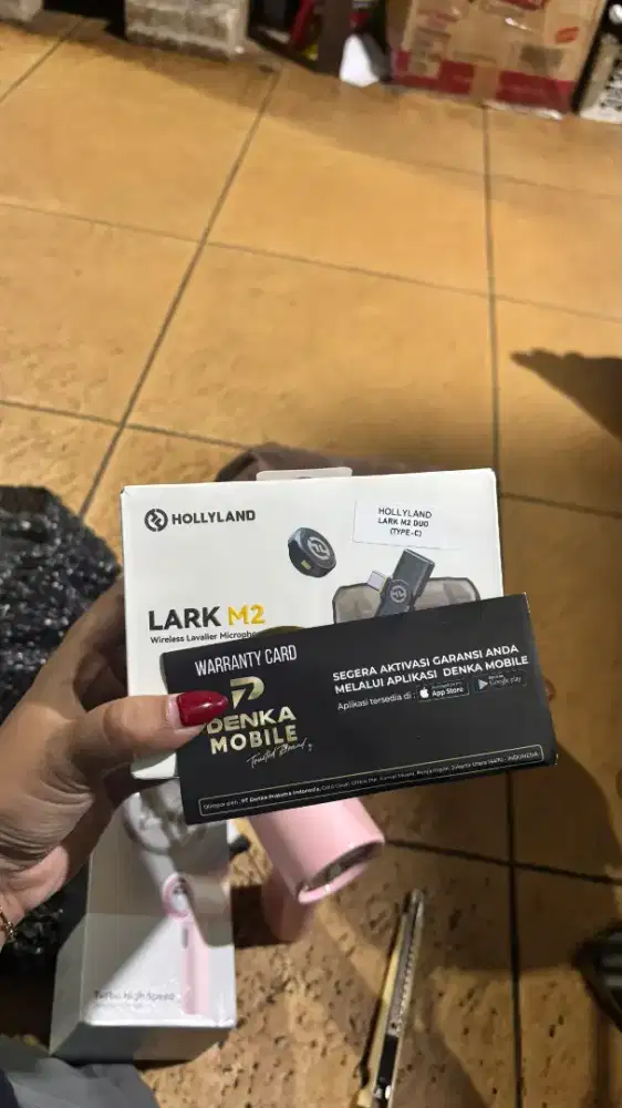 Hollyland lark M2 paket usb c