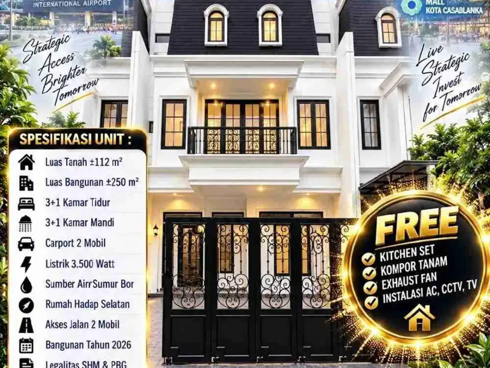 Neo American Classic Residence pondok bambu jkt timur