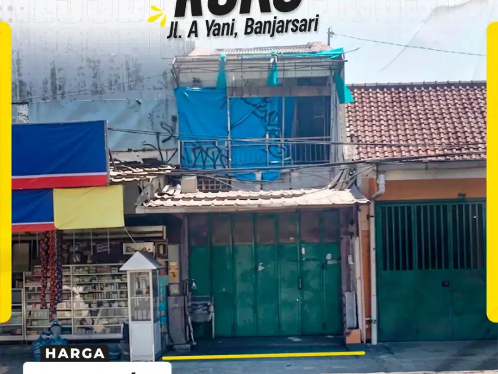 Disewakan Ruko Strategis di Banjarsari, Surakarta