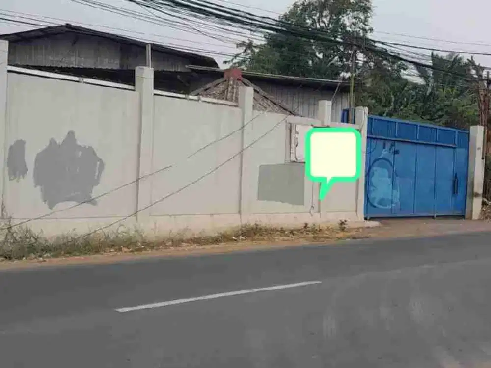 Gudang rapi siap huni dekat tol