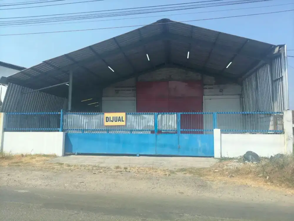 Gudang Sidoarjo Buduran 390 m2 (13x30) Dekat Jenggolo Lingkar Timur Selatan Surabaya