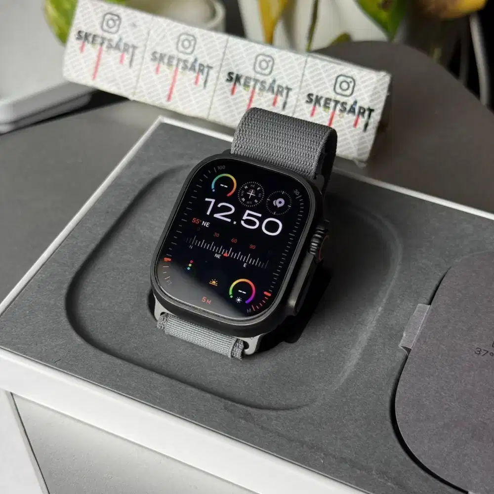 Apple Watch Ultra Gen 2 iwatch Black Edition Ultra Battery Health 100%