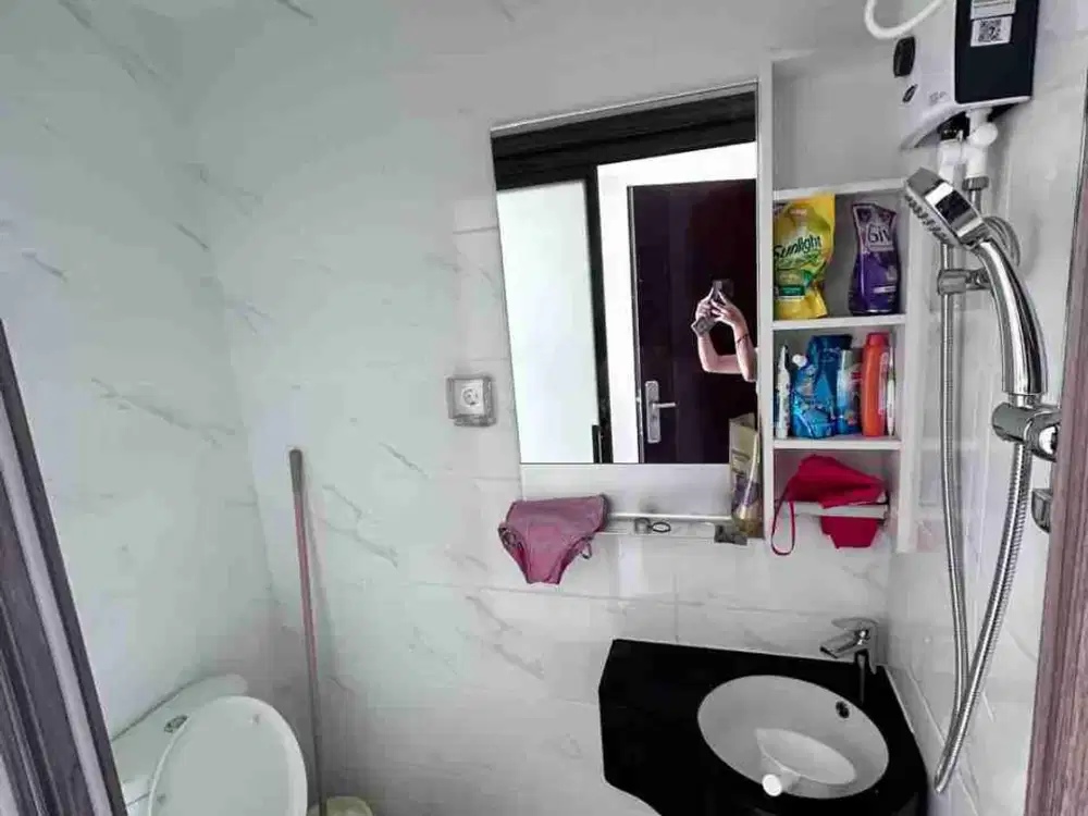 sewa tahunan sky house alam sutera semi- studio