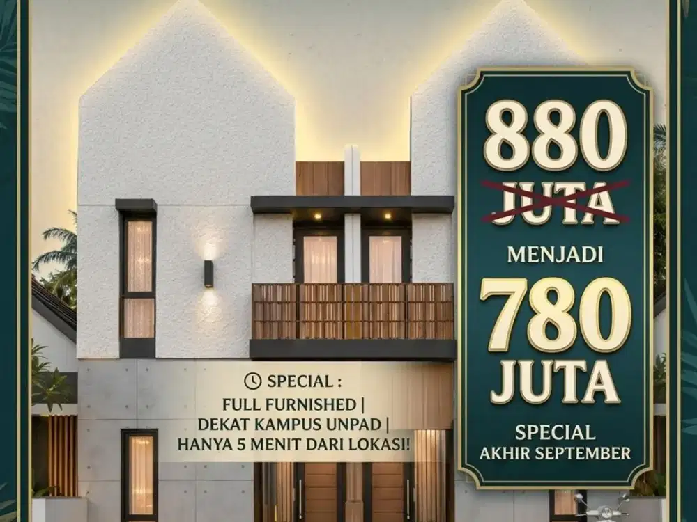 Kost 4 Kamar Dekat UNPAD Jatinangor, Rp780 Juta