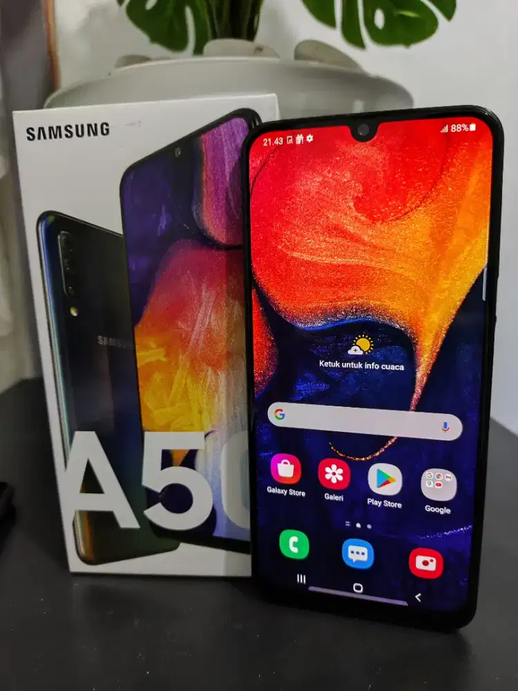 SAMSUNG A50 RAM 4/64GB FULSET ORI