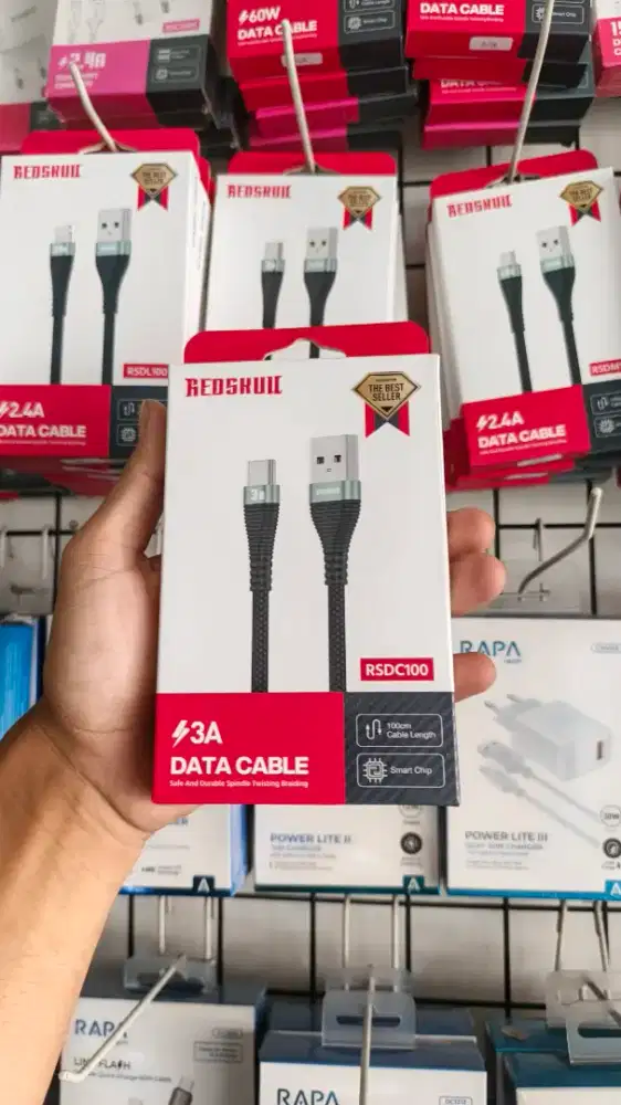 KABEL DATA TYPE C REDSKULL RSDC100