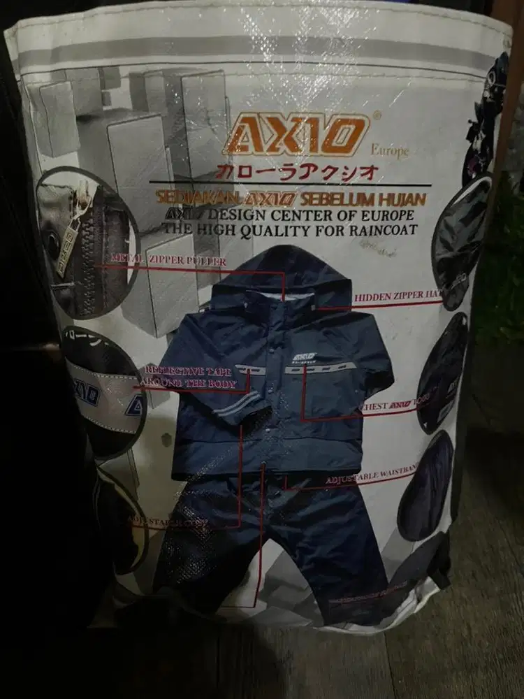 Jas hujan Axio New