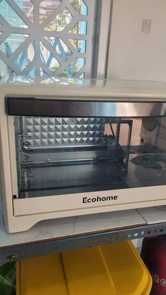 Oven Listrik Ecohome Platinum EOP-888 38L Low Watt - Mulus Fullset