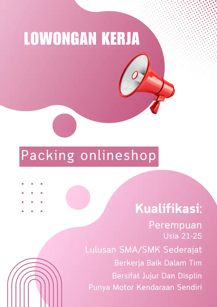 PACKING ONLINESHOP
