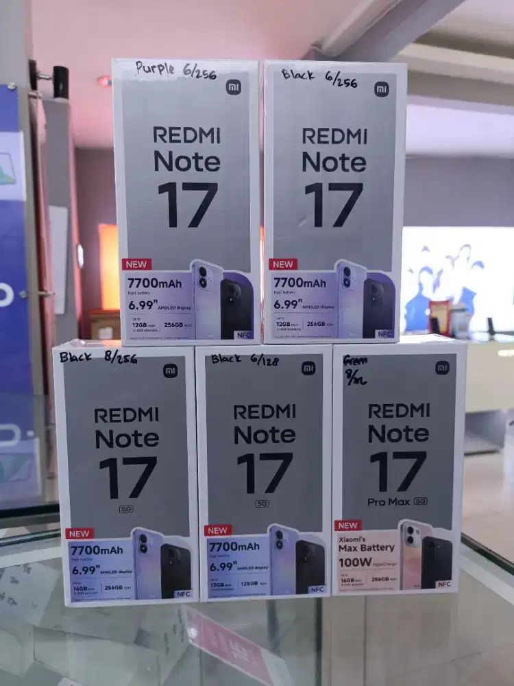 Redmi note 17 series promo termurah