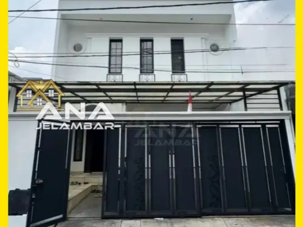 ANA RUMAH UK 8X15M MODEL AMERICAN CLASSIC DI KOMPLEK MERUYA