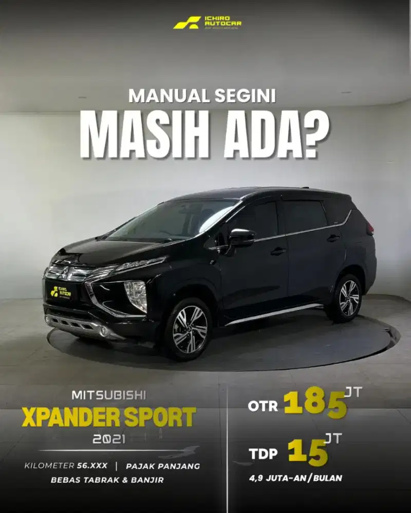 [KM LOW 50RBAN] MITSUBISHI XPANDER SPORT 2021