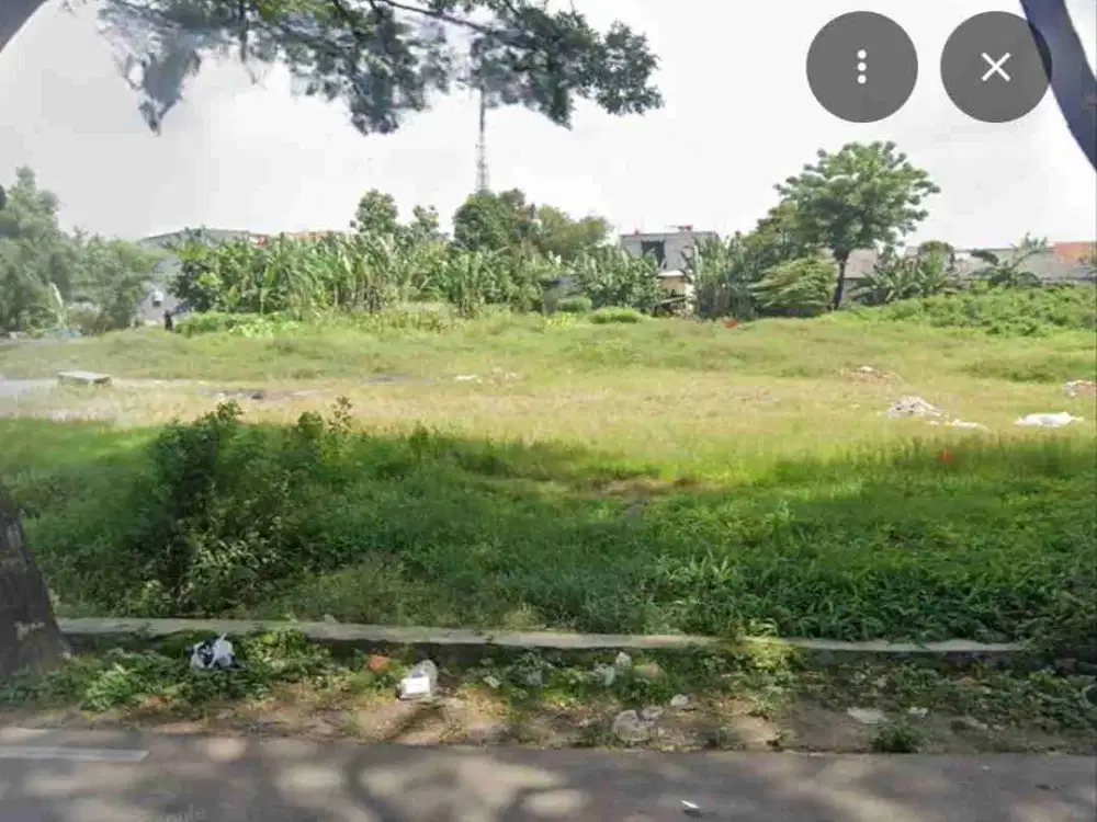 Tanah Murah lokasi pinggir jalan kunciran tangerang