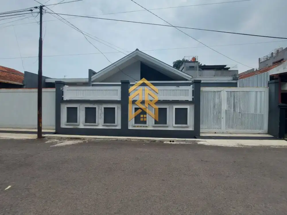 Rumah Murah Bangunan Asri Terawat di Area Turangga Lengkong Buahbatu Bandung Bebas Banjir, Akses Mudah dekat ke Trans Studio Mall