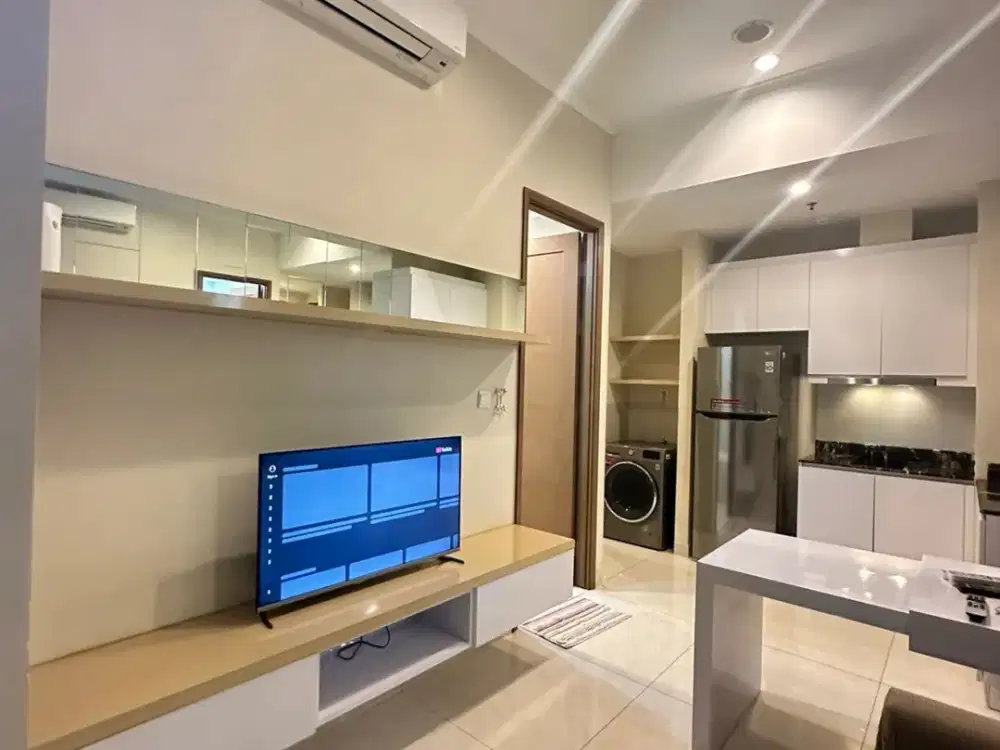 disewakan 1+1 bedroom condo full furnish taman anggrek residence
