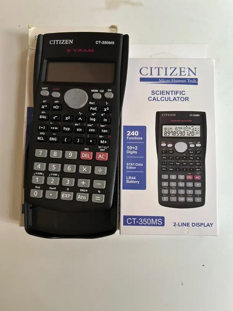Kalkulator baru ada 2 pcs