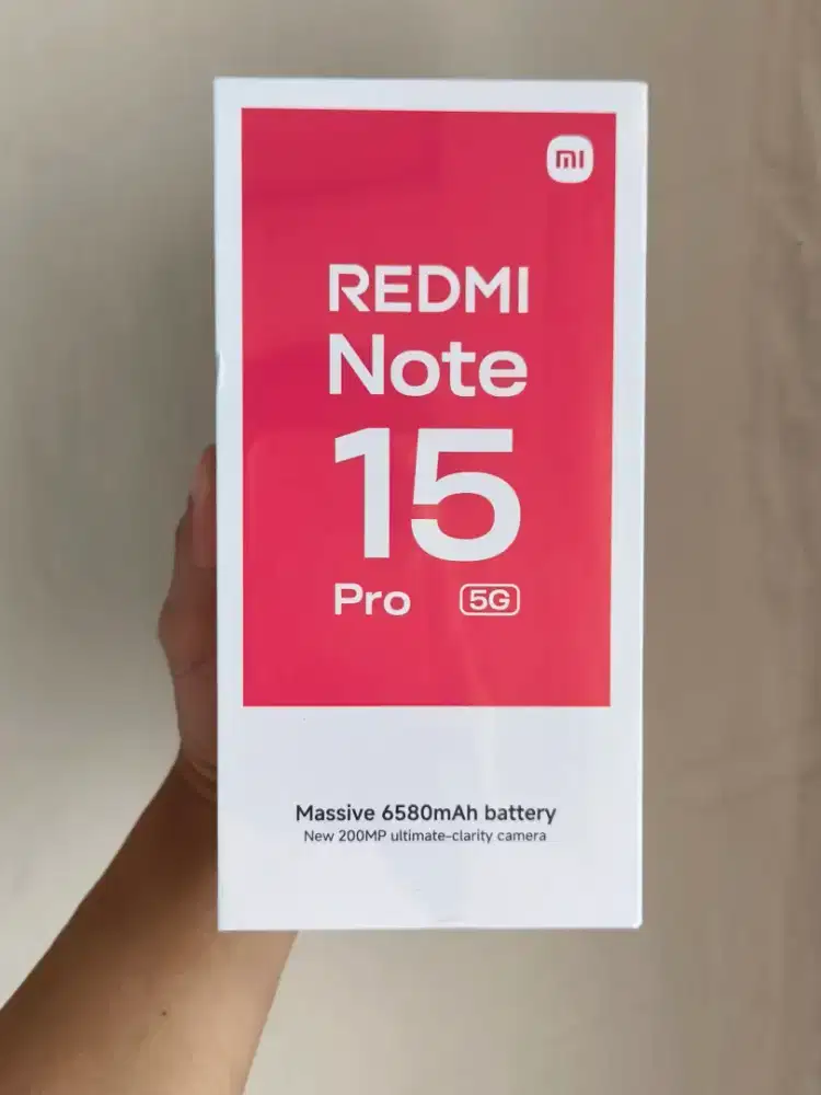 Xiaomi Redmi Note 15 Pro 5G 8/256 Titanium Segel
