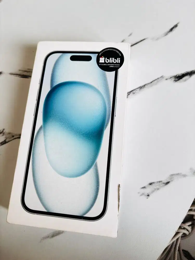 I Phone 15 basic 128 GB second rasa baru