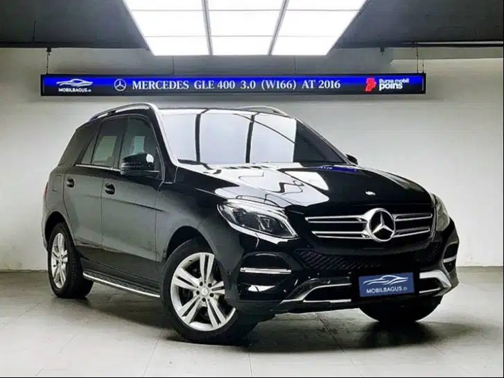 Mercedes-Benz GLE 400 3.0 AT 2016 Hitam Dp Low #PAR#