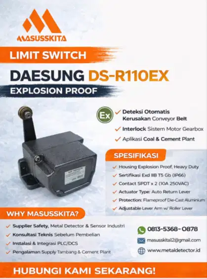 LIMIT SWITCH EXPLOSION PROOF DAESUNG DS-R110EX