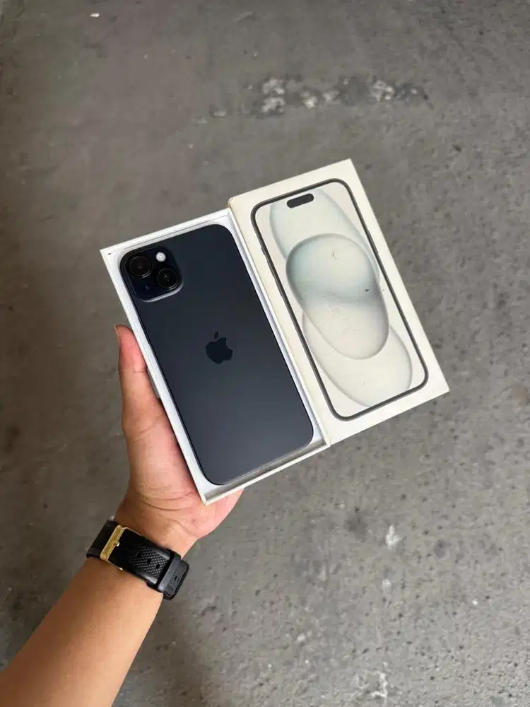 IPHONE 15 PLUS 128 IBOX BLACK MULUS