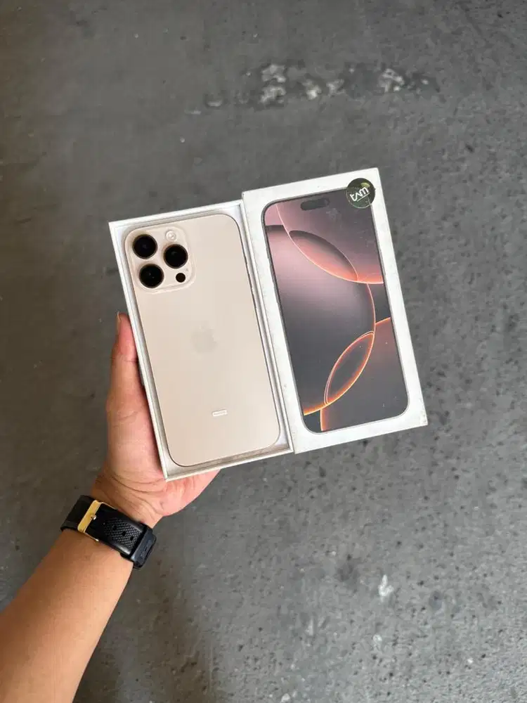 IPHONE 16 PROMAX 256 IBOX BNOB BH 100%