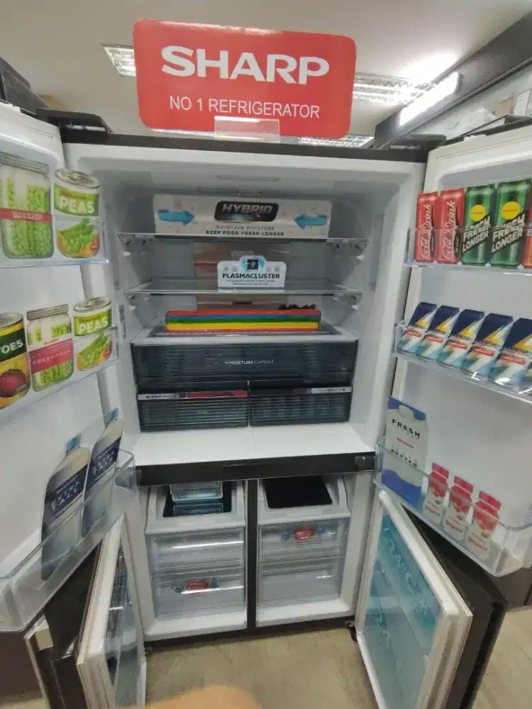 Kulkas Sharp Multidoor Inverter
