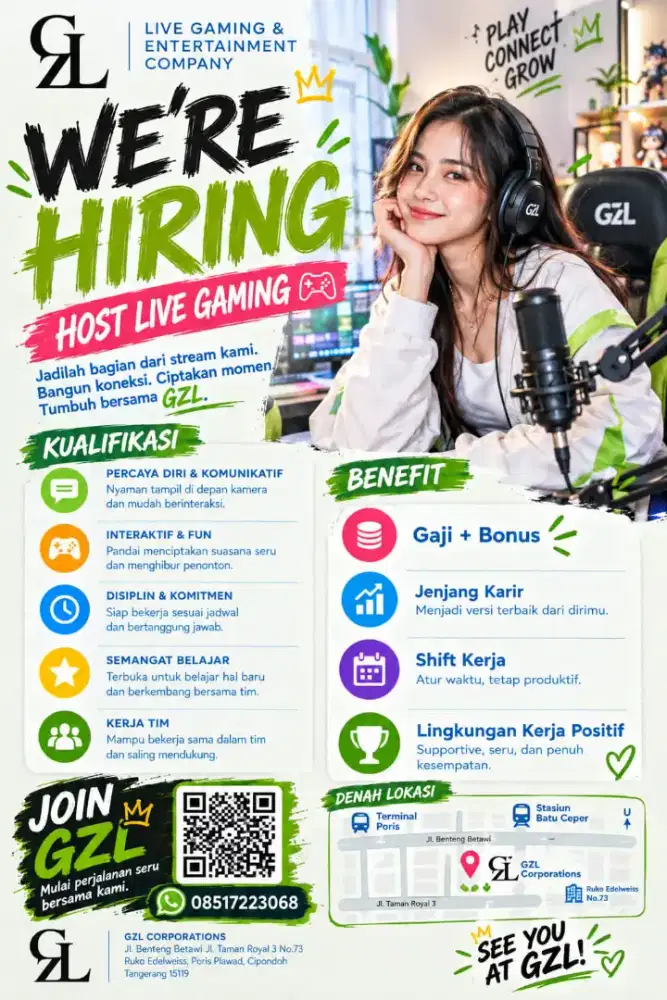 Host Live Gaming