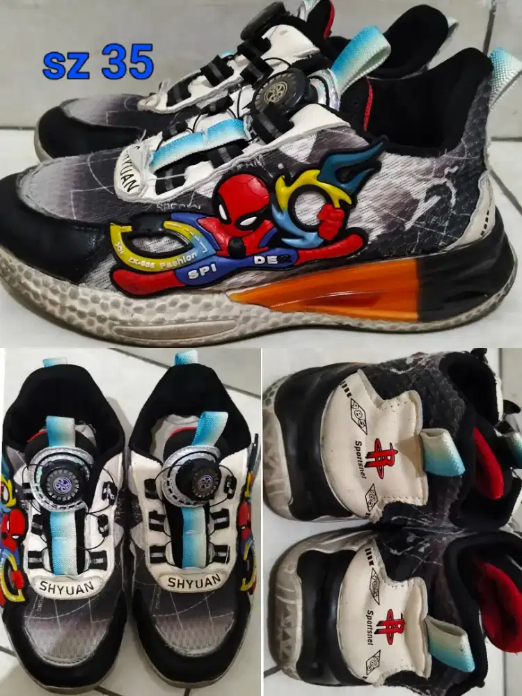 2 pasang sepatu anak cowok