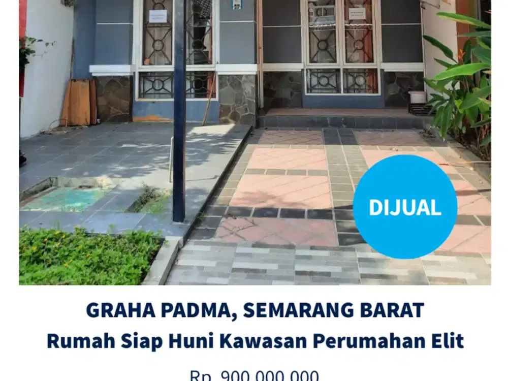 Dijual Rumah Minimalis Siap Huni Semarang Barat 900 juta