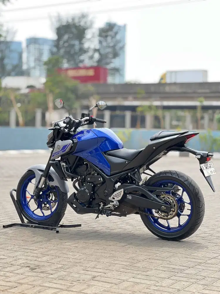 YAMAHA NEW MT25 BIRU 2021 KM RENDAH PAJAK PANJANG SUPER MULUS