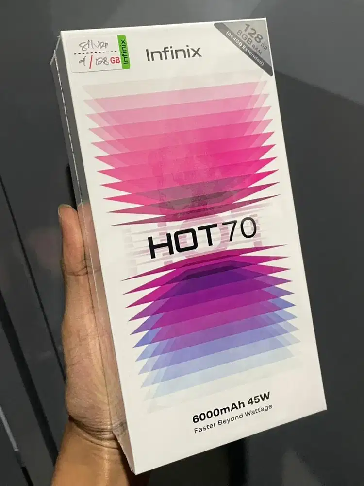infinix hot 70 4/128gb