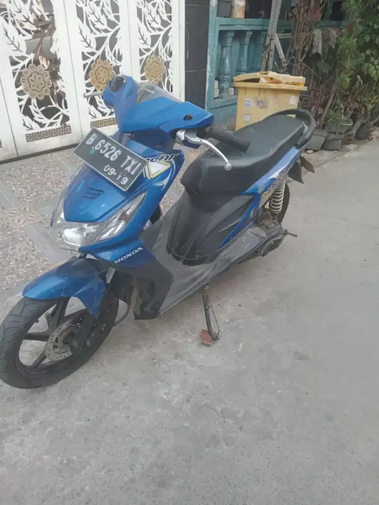 Honda Beat 2009 Karbu plat B DKI, Mesin bagus