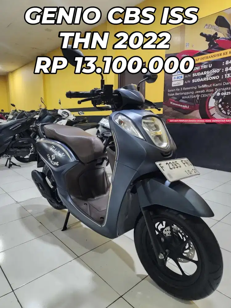 HONDA GENIO CBS ISS THN 2022