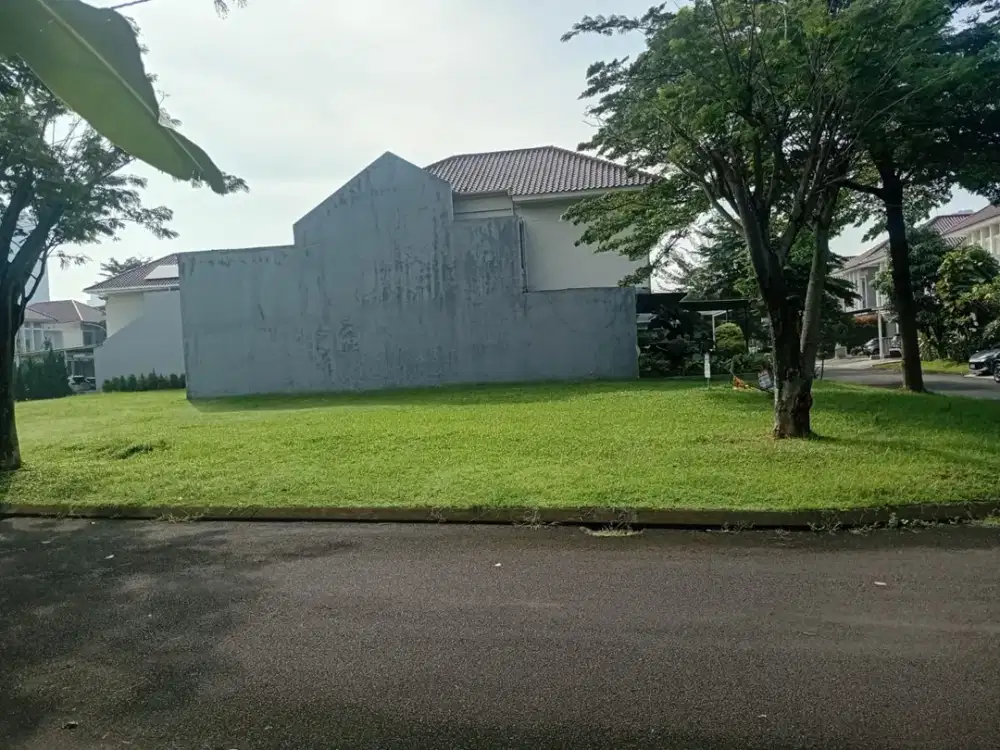 Jual Kavling hoek residential sutera pelangi Alam Sutera